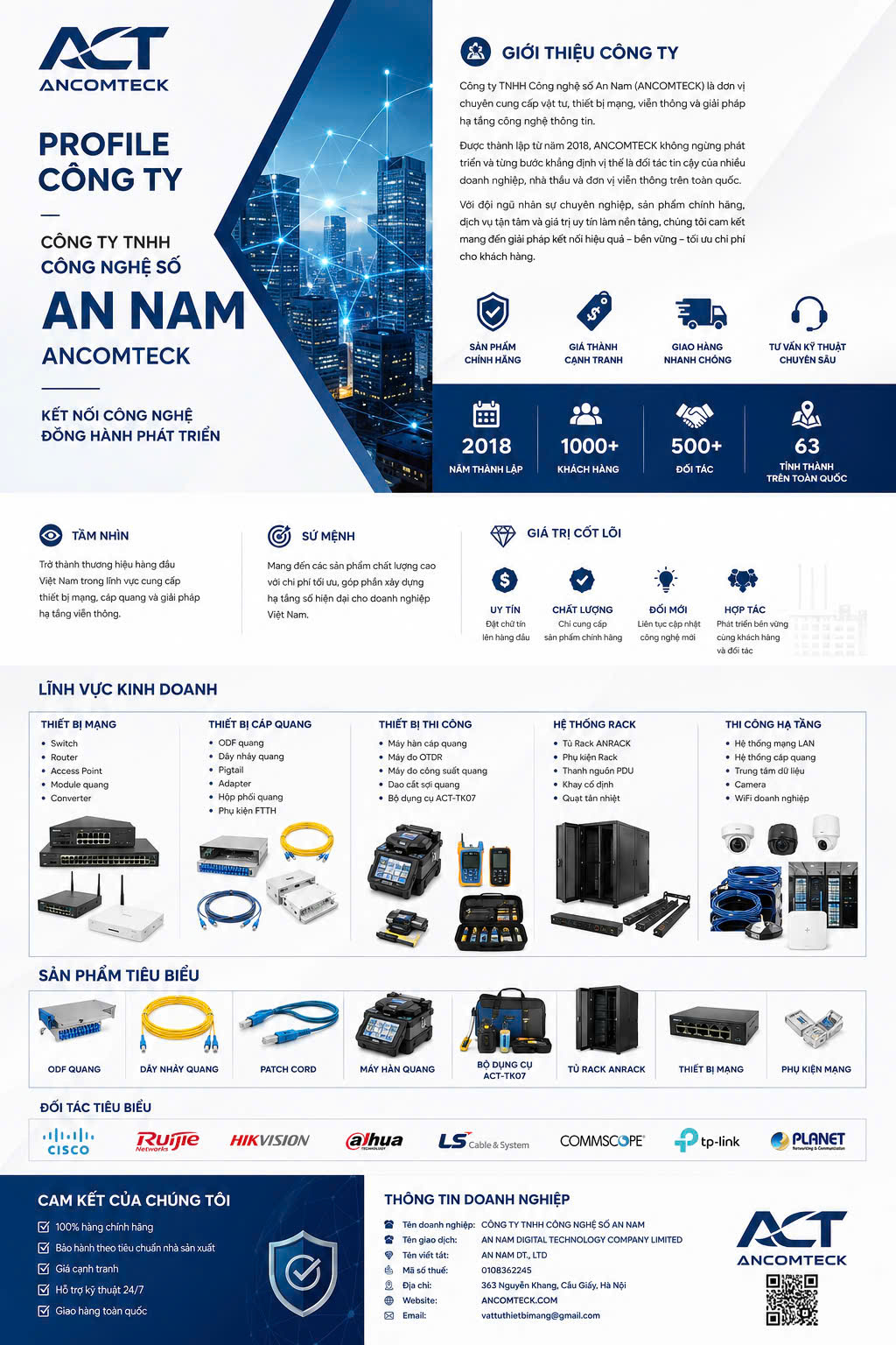 GIỚI THIỆU VỀ ANCOMTECK